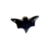 925 Sterling Silver Black Onyx Flying Bat Ring RING-136