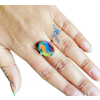 Aurora Opal 925 Sterling Silver MJ_SKU_193