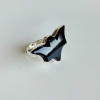 Black Onyx Flying Bat Ring 925 Sterling Silver Ring-99