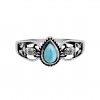 Larimar Ring (CST-RING-16) CST-RING-16