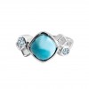 Larimar Ring (CST-RING-17) CST-RING-17