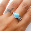 Larimar Ring (CST-RING-17) CST-RING-17