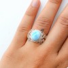 Larimar Ring (CST-RING-18) CST-RING-18