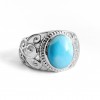 Larimar Ring (CST-RING-18) CST-RING-18