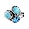 Larimar Ring (CST-RING-21) CST-RING-21