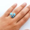 Larimar Ring (CST-RING-21) CST-RING-21