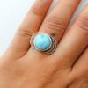 Larimar Ring (CST-RING-22) CST-RING-22