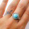 Larimar Ring (CST-RING-26) CST-RING-26