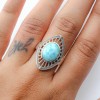Larimar Ring (CST-RING-27) CST-RING-27
