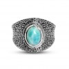 Larimar Ring (CST-RING-28) CST-RING-28