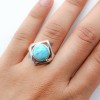 Larimar Ring (CST-RING-36) CST-RING-36
