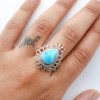 Larimar Ring (CST-RING-37) CST-RING-37