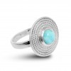 Larimar Ring (CST-RING-39) CST-RING-39
