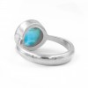 Larimar Ring (CST-RING-63) CST-RING-63