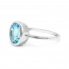 Blue Topaz Ring (CST-RING-BT-57) CST-RING-BT-57