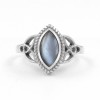 Grey Moonstone Ring (CST-RING-GRBM-77) CST-RING-GRBM-77