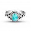 Larimar Ring (CST-RING-LR-01) CST-RING-LR-01