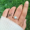 Larimar Ring (CST-RING-LR-03) CST-RING-LR-03