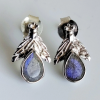 Labradorite Stud LBR-ER-36