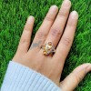 Citrine Ring (CST-RING-CT-58) CST-RING-CT-58