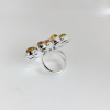 Peach Moonstone Moon 925 Sterling Silver Ring MJ_SKU_230