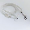 2  Line Strand Moonstone  Beads Necklace BDS-N-002-9