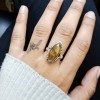 Rutilated Quartz  Ring RING-1158