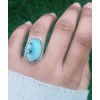 Dendritic opal Ring RING-1224