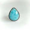 Genuine Larimar Ring RING-298