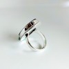 Natural Abalone Shell Ring Ring-309