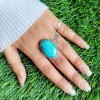 Genuine Turquoise Ring Ring-321
