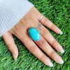 Genuine Turquoise Ring Ring-321
