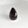 Pear Black Obsidian Ring RING-350