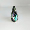 Abalone Shell Ring Ring-370