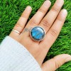 Labradorite handmade ring RING-375