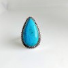 Pear Turquoise Ring  RING-398