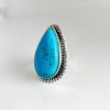 Pear Turquoise Ring  RING-398