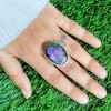 Purple Labradorite Ring Ring-565
