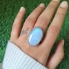Oval Moonstone Ring RING-601