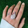 Crazy lace Agate Ring RING-627