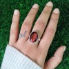 Red Tiger eye Ring Ring-630