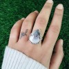 Dendritic opal Ring Ring-631