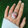 Crazy lace Agate Ring RING-651