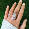 Crazy lace Agate Ring RING-679