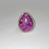 Purple Copper Turquoise Ring RING-736