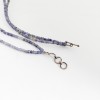 2  Line Strand Tanzanite Beads Necklace BDS-N-002-7