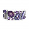 Agate (Purple) Bracelet B-APU-52
