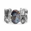 Dendritic Agate/Black Rutile Bracelet B-DDA-45