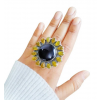 925 Sterling Silver Black Onyx Ring Ring-79