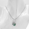 Aquamarine Raw Crystal Pendant PT-AQM-04